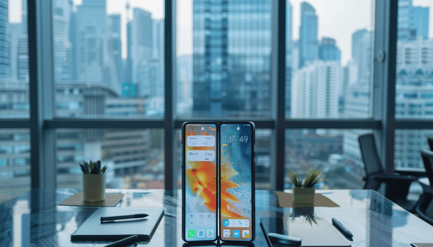 Smartphones pliables avantages et inconvénients pour les professionnels en déplacement